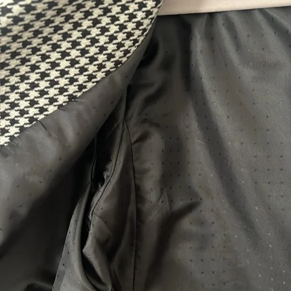 NWOT SELF-PORTRAIT HOUNDSTOOTH Cotton Jacket, US 8 - Picture 12 of 15